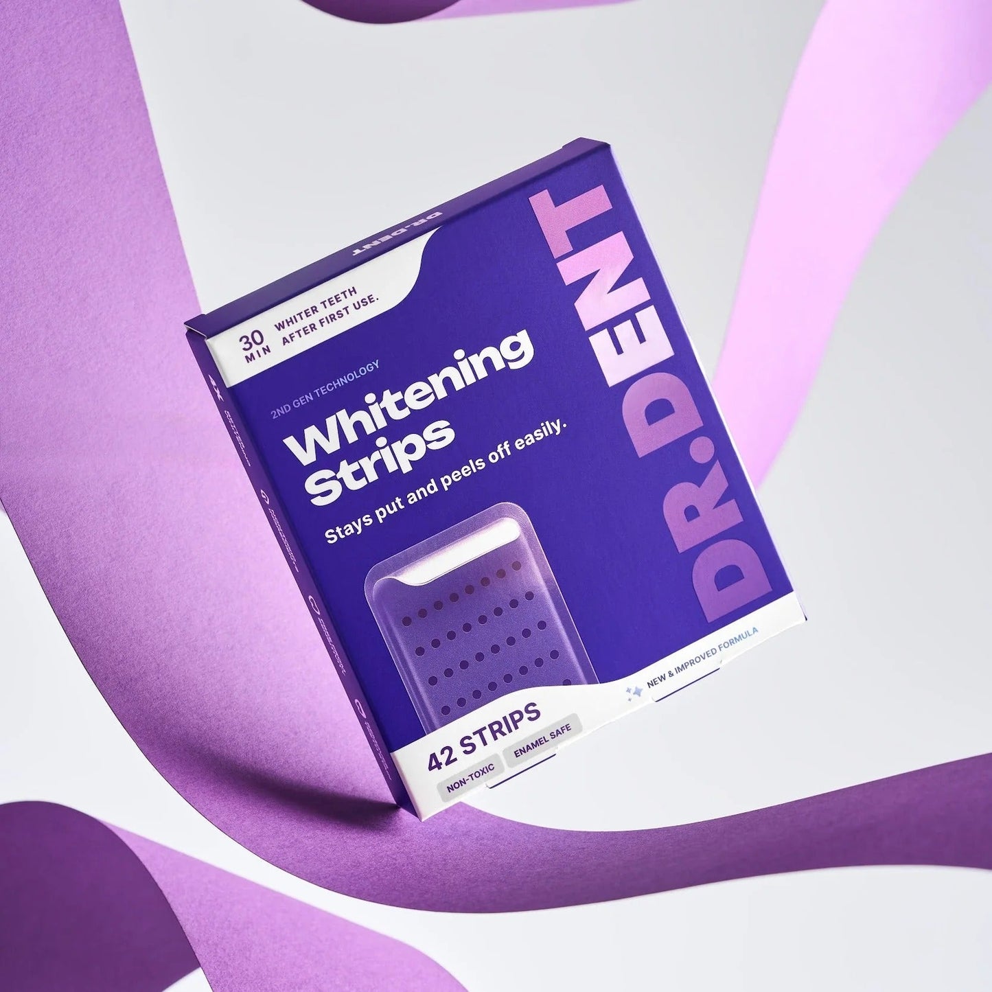 Dr Dent  Instant Teeth Whitening Strips (V34, PAP+ Formula)